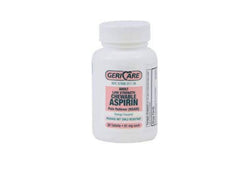 Aspirin, 81 MG, 36 Tabs Chewable/Bottle