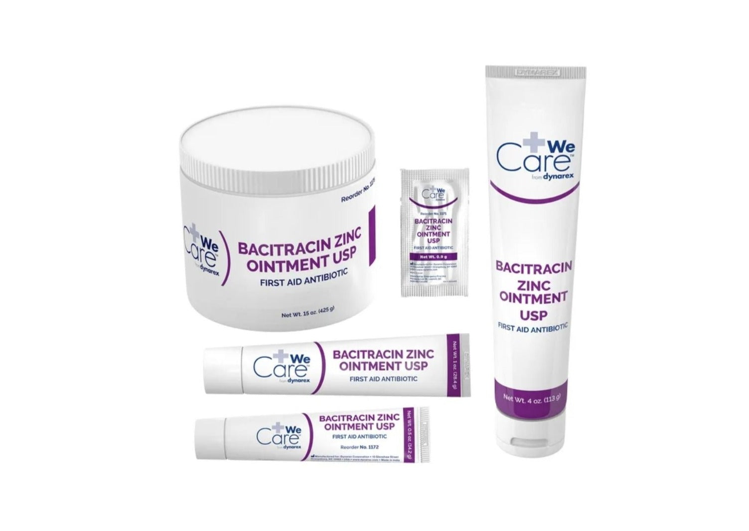 Bacitracin Zinc Ointment, 0.9 G, 144 Per Box