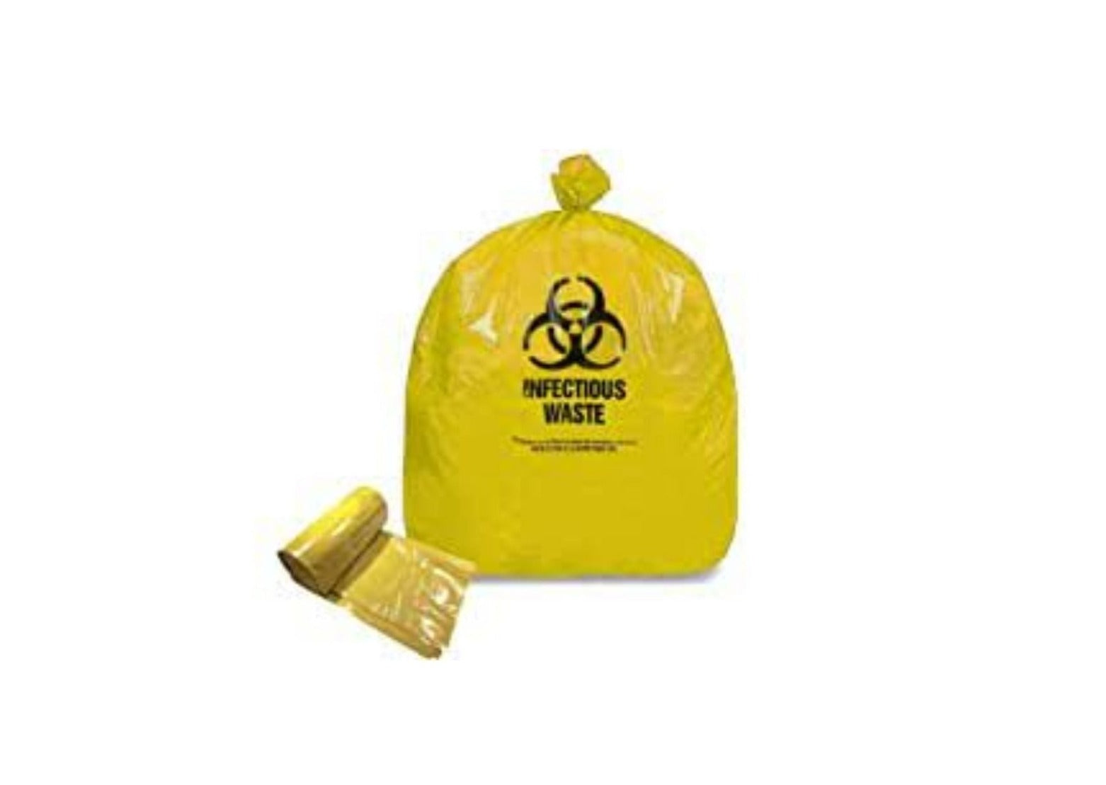 Bag Infect Linen 30"x43" Yellow, 25/PK