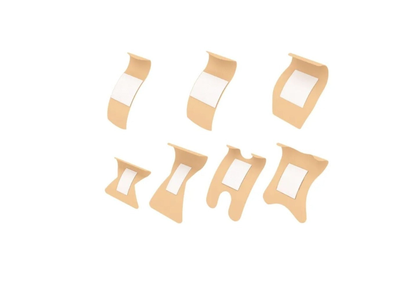 Sheer Plastic Spot Bandages, 7/8" diameter, 100/Box