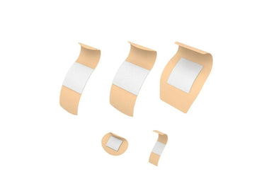 Bandages, Sheer Plastic 1" X 3", 100/Box