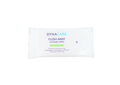 Flushable Wipes,	9" x 13" 24 wipes/soft pack 24/CS