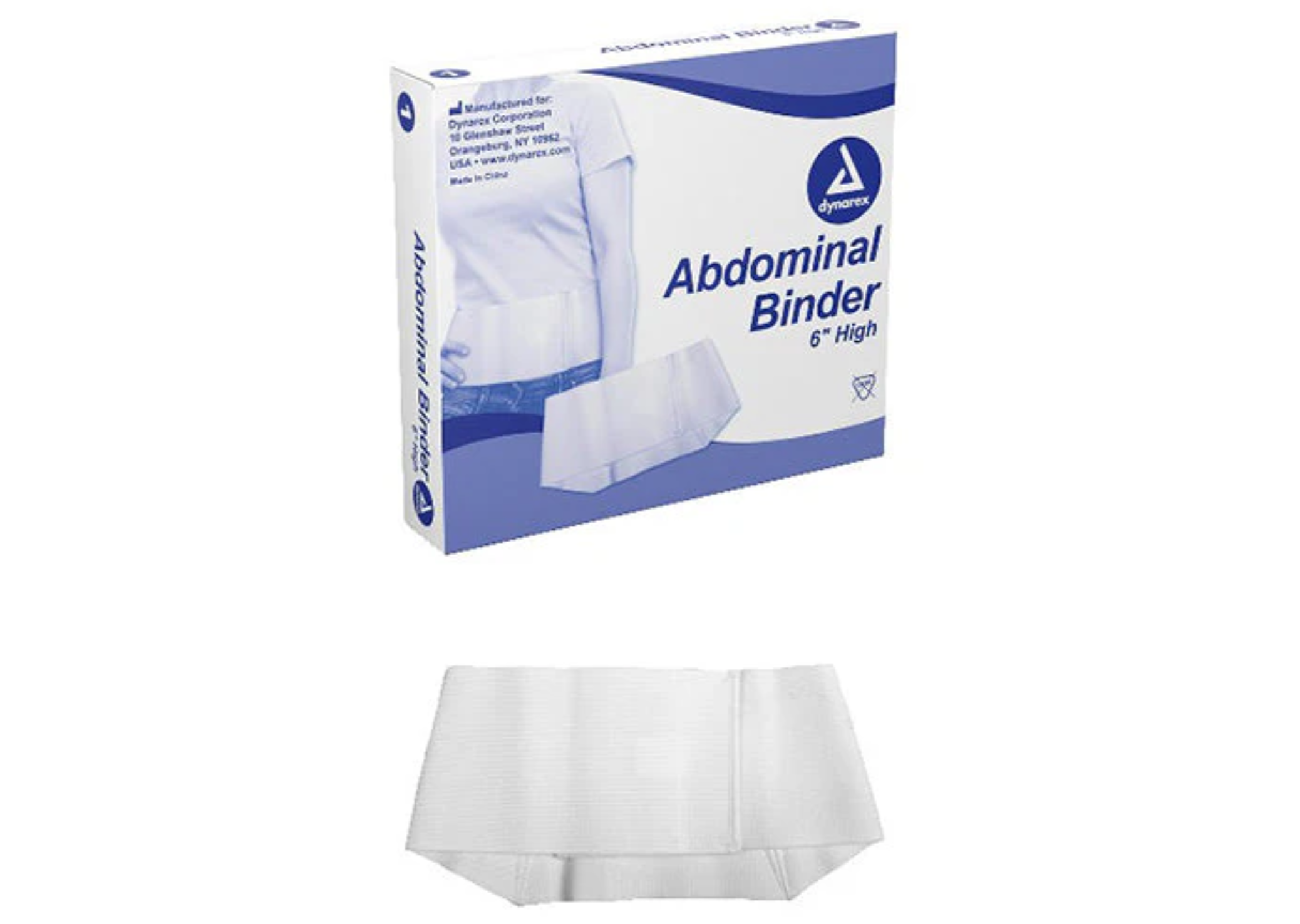 BINDER, ABDOMINAL, 6"H, Large Each