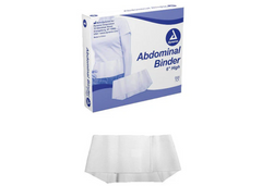 BINDER, ABDOMINAL, 6"H, XXLarge Each
