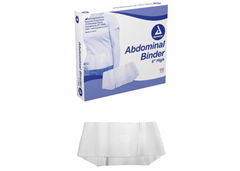 BINDER, ABDOMINAL, 6"H, Small Each