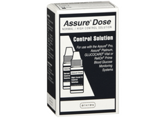 Blood Glucose Control Solution Assure® Dose 2 X 2.5 mL Level 1 & 2