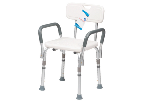 Shower Chair with Arms and Back