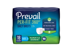 Brief Prevail Per-Fit 360 Size 2 45"-62" 72/Cs