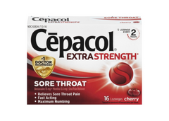 Sore Throat Chloraseptic, Lozenges, 18 Per Box