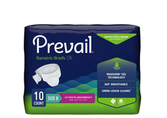Brief Prevail® Bariatric 73"-100" Disposable Heavy Absorbency (40/CS)