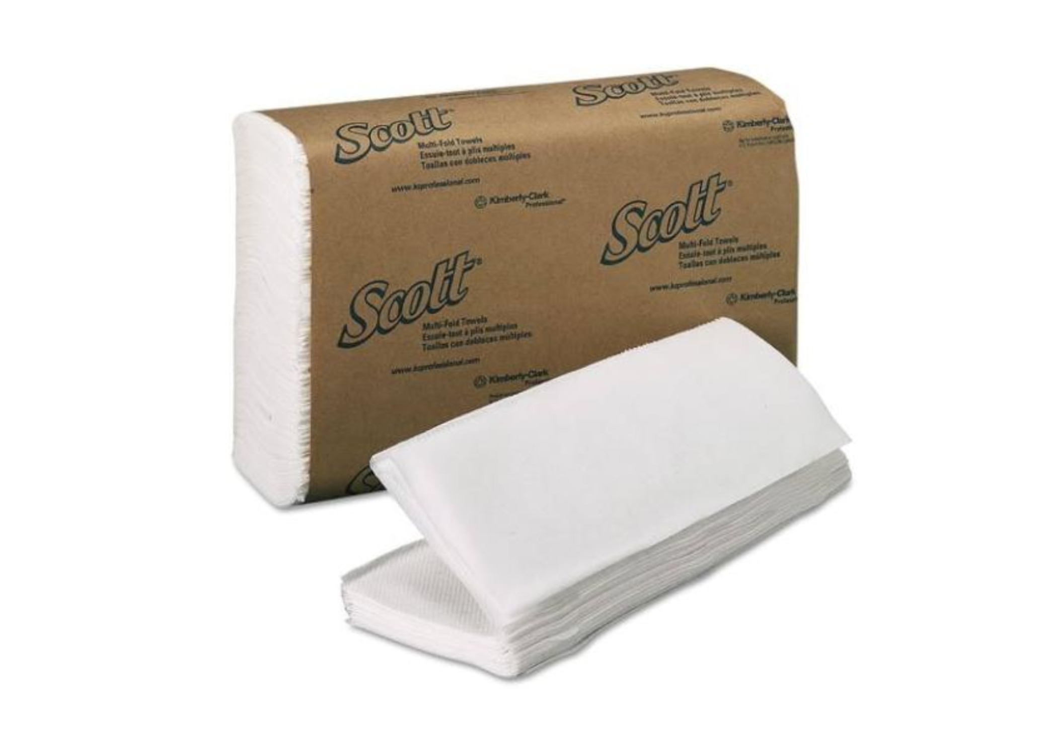 Multifold Paper Hand Towel, 1-Ply, White, 250/pack, 16 Pack/Case