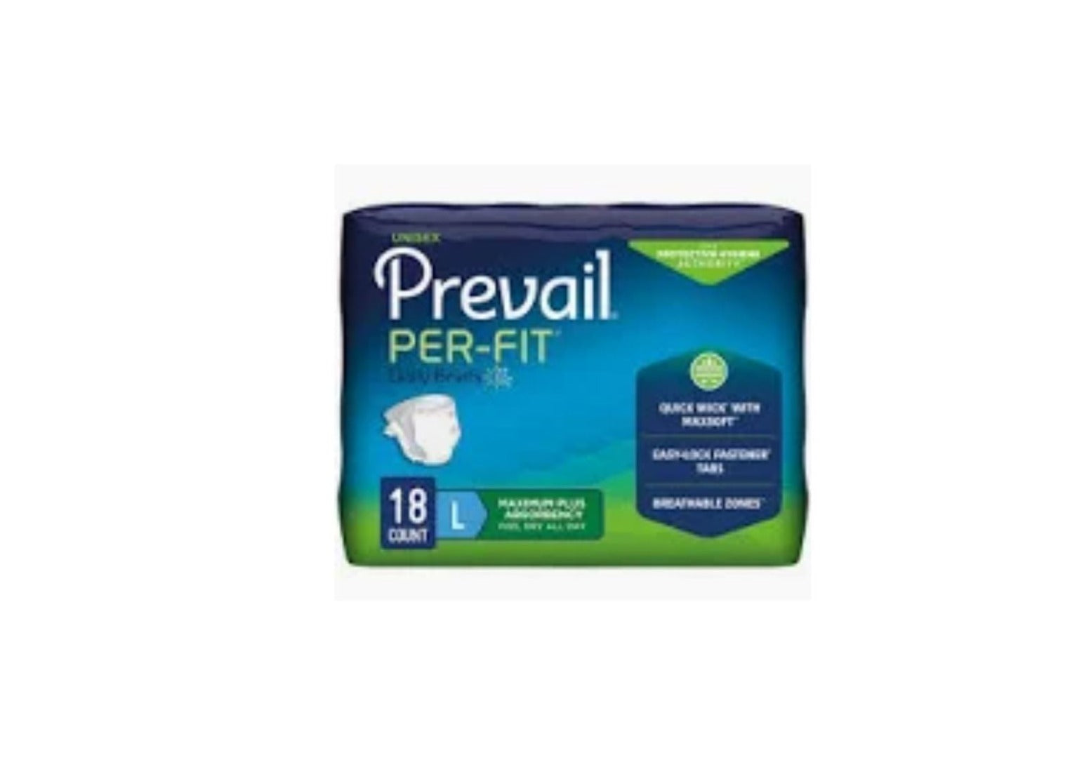 Brief Prevail Per-Fit 360 Size 2 45"-62" 72/Cs