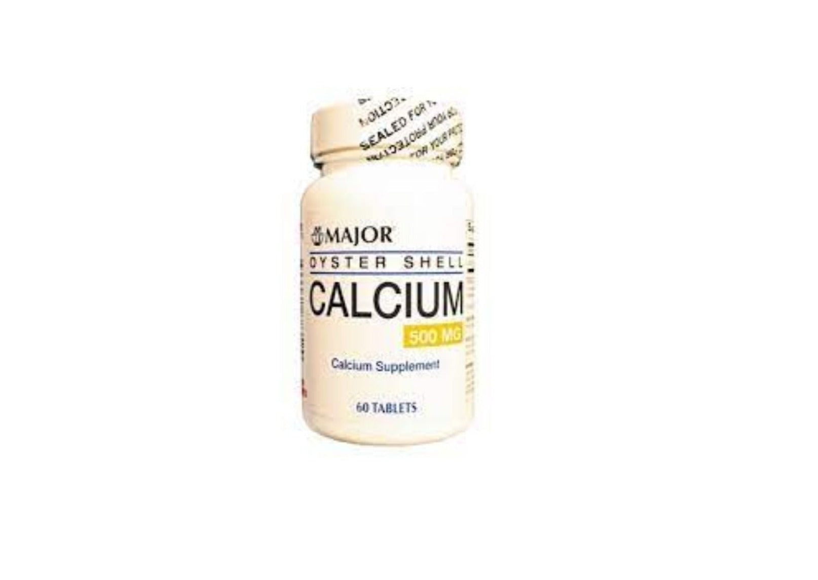CALCIUM+D OYSTER 500MG,200IU TAB 60CT
