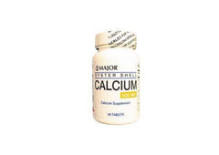 Calcium, Oyster Shell, 500 MG, 60 Tablets per Bottle