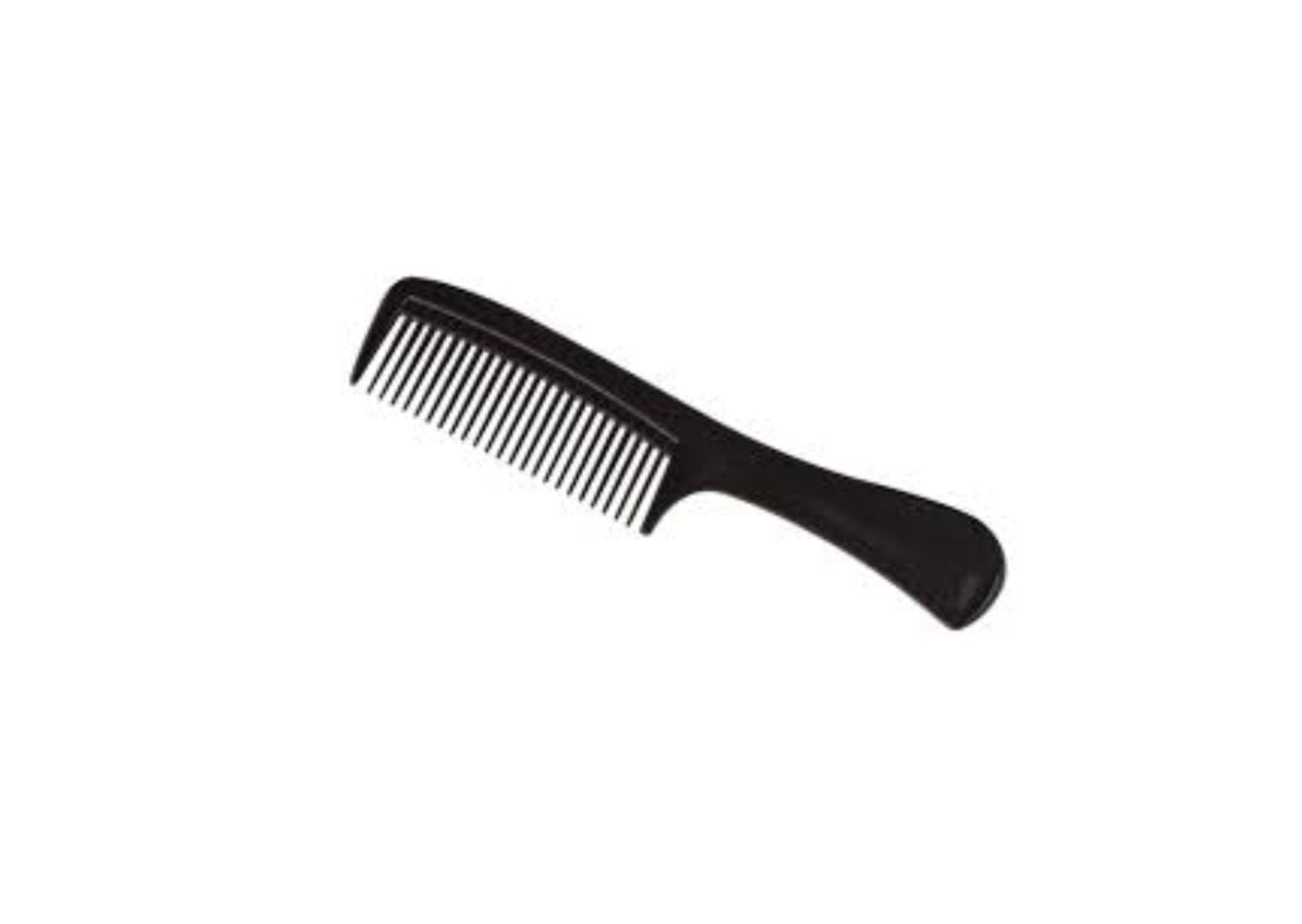 Comb,Handle Comb, 8.5", Black, Each