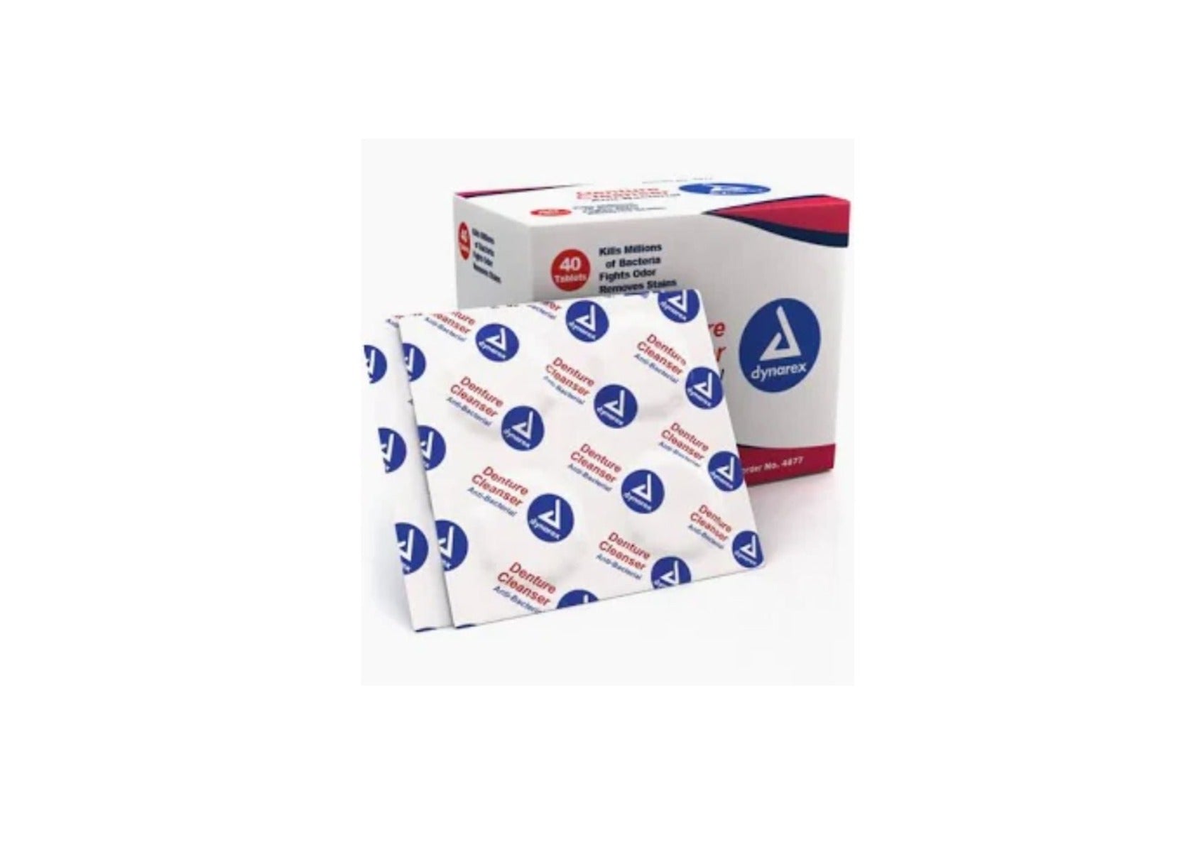 Denture Cleanser, 40 Tablets per Box