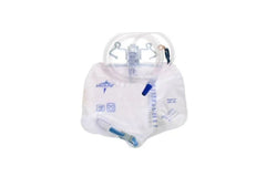 Drainage Bag, Urinary W/ Anti Reflux Valve, metal clamp, 2000 ml, Each