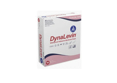 Dressing Bordered Foam ,dynalevin, 4" X 4", 10/BOX