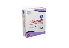 Dressing Self Adherent Silicone Foam Dressing, SiliGentle, 6x6"10/Box
