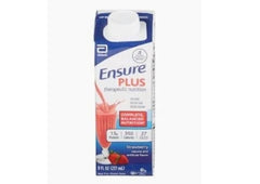 ENSURE PLUS STRAWBERRY, CANS,  8OZ-24/CS ,