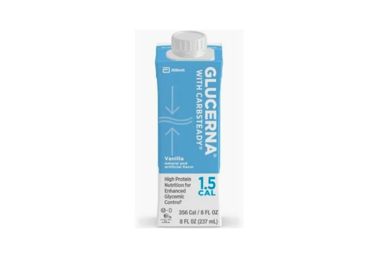 Glucerna 1 5 cal 8oz 24 cs beachwood medical supplies