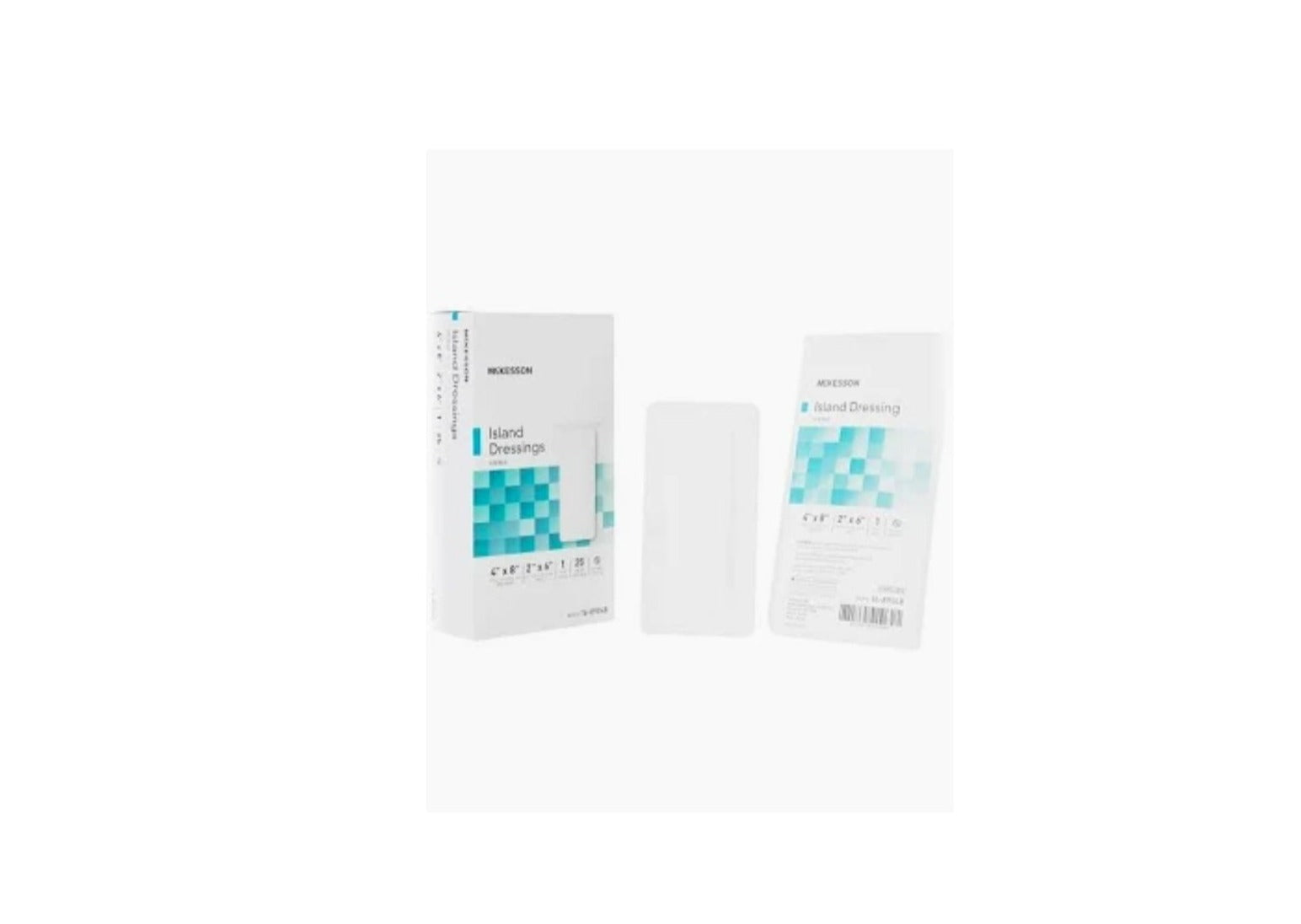 Gauze Bordered, 4" X 8",25/Box