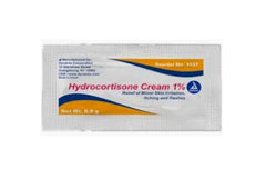 Hydrocortisone Cream, Dynarex, 0.9gm 144/Box