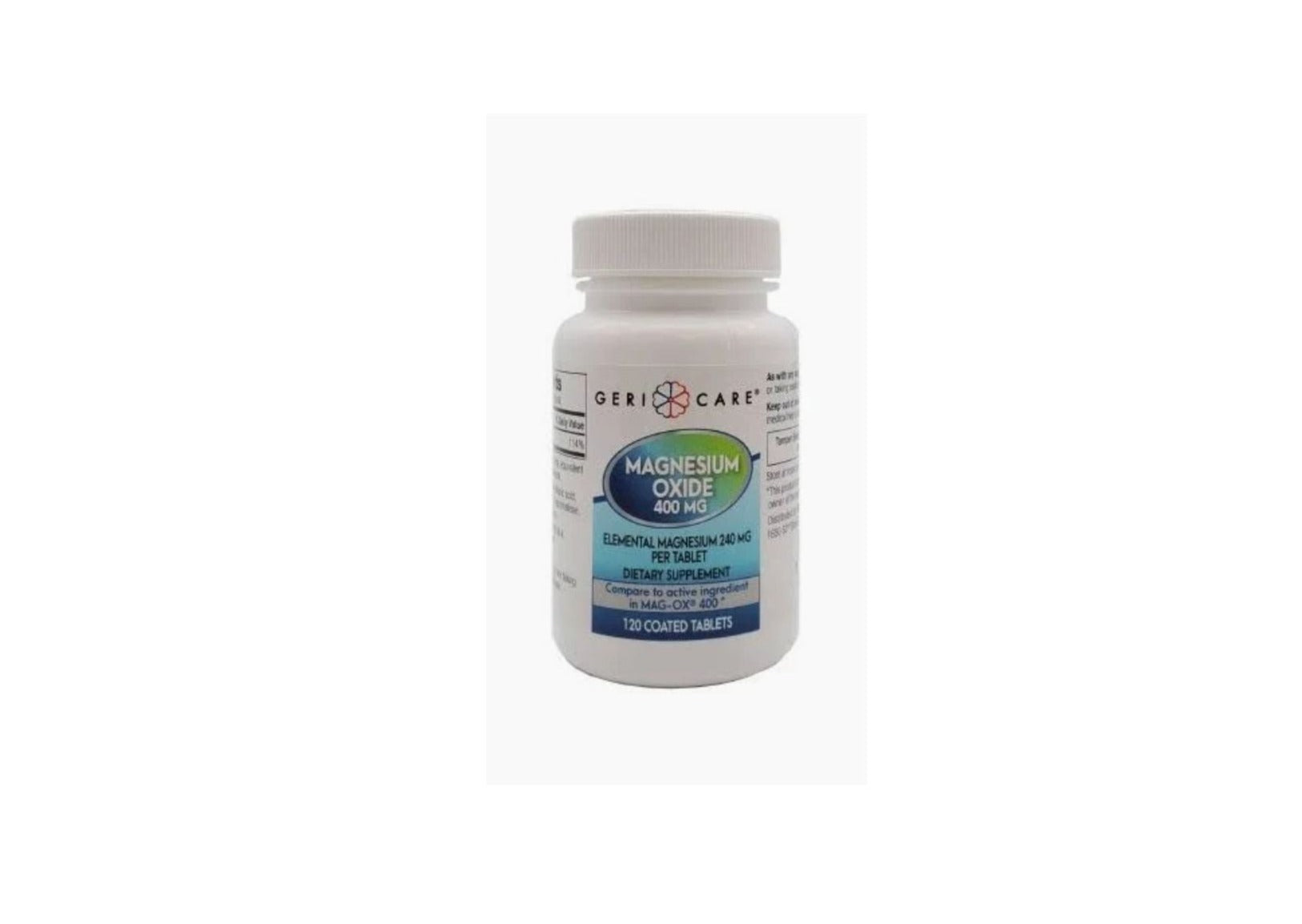 Magnesium Oxide, 400 MG, 120 Tablets per Bottle