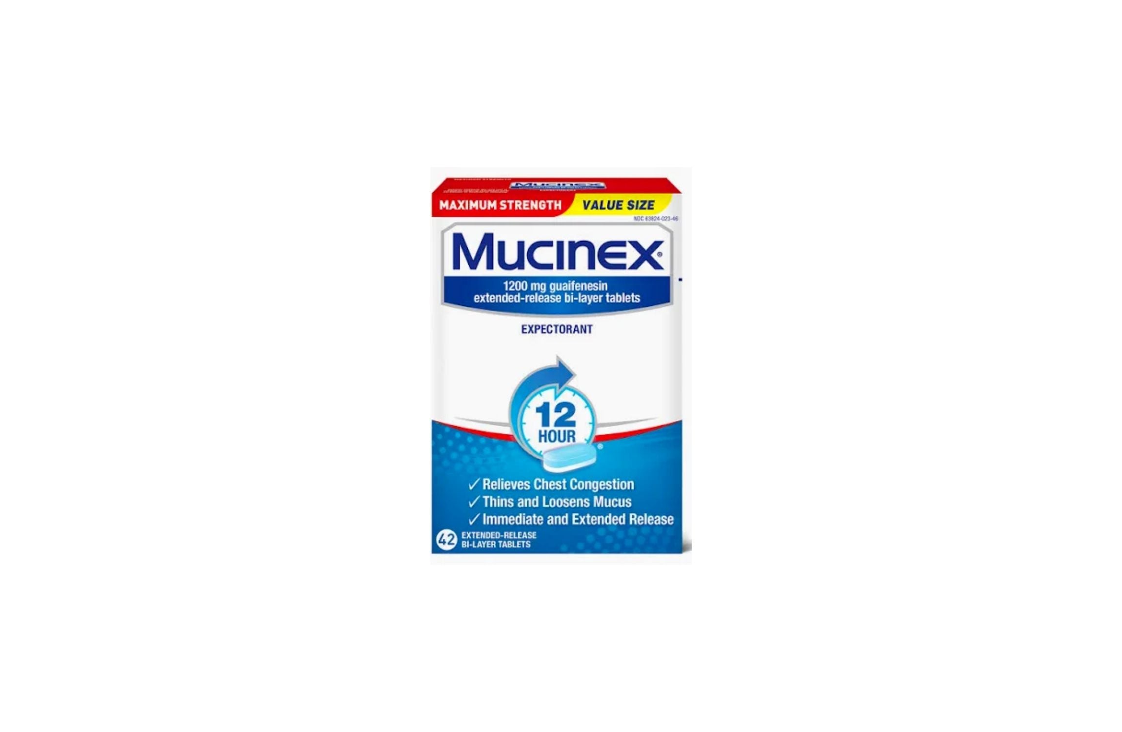 Mucus . ER 600MG (Mucinex) 20/BX