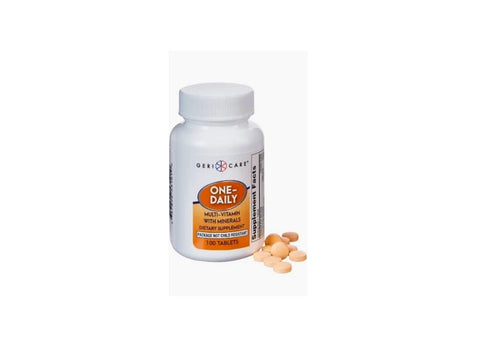 Multivitamins  Daily with Minerals, 100 Tabs