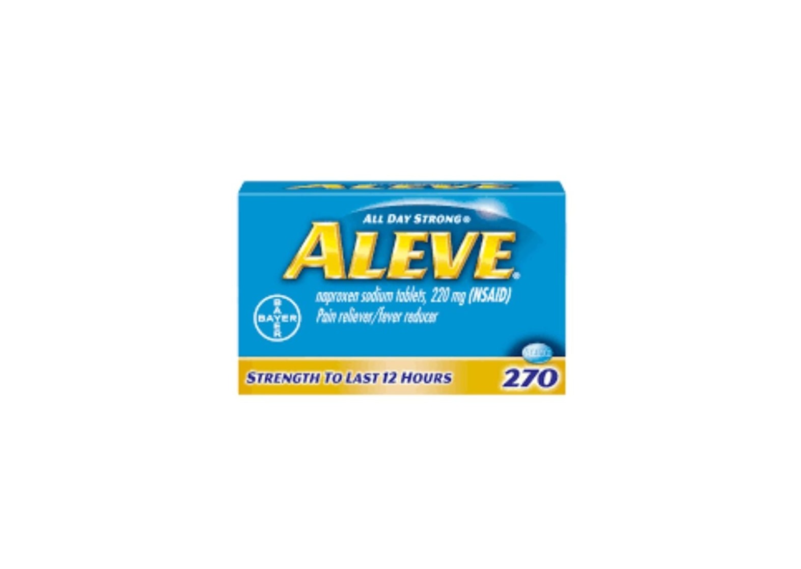 Naproxen Sodium (Aleve), 220 MG, 50TAB