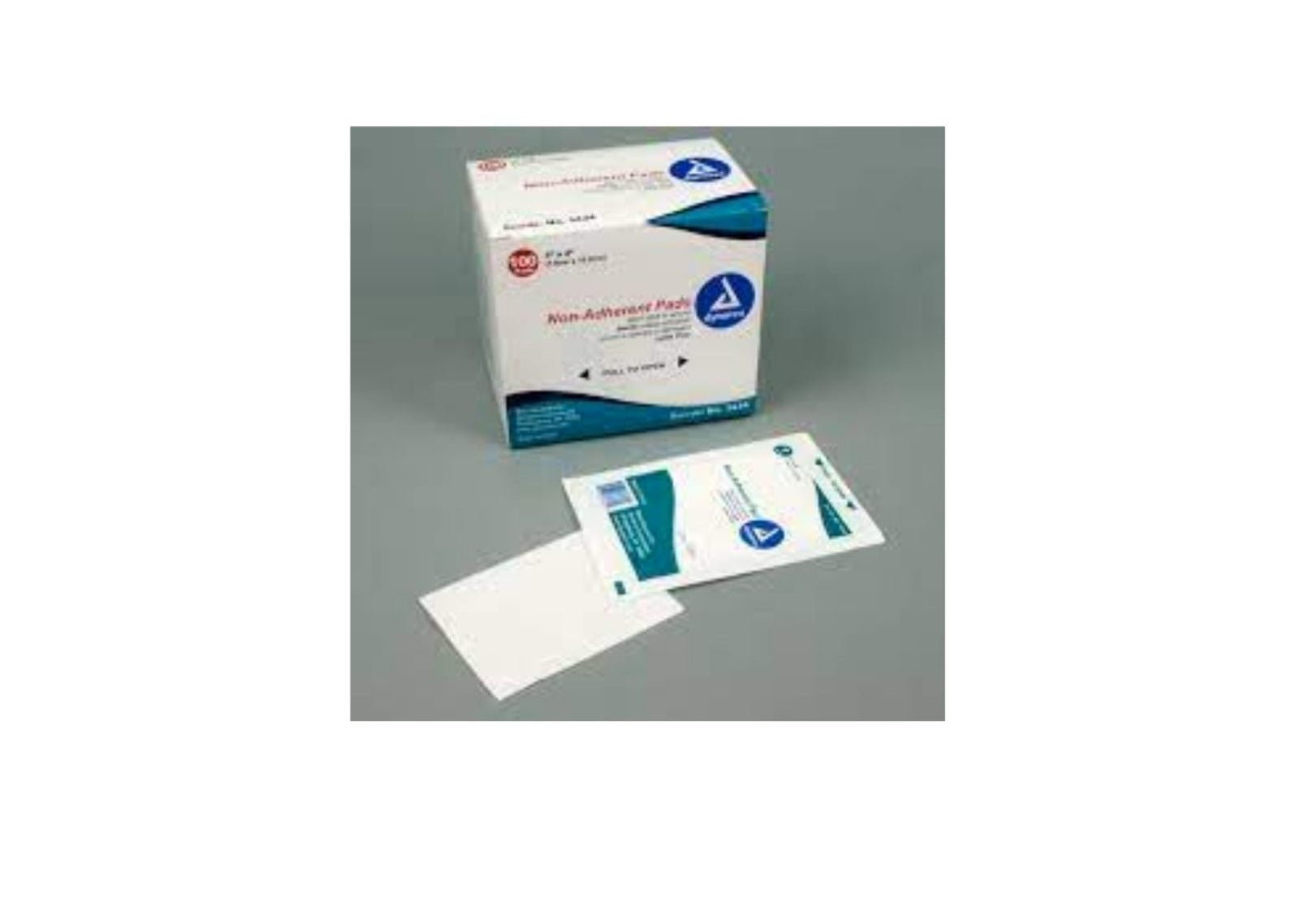 Non-Adherent Pads, 3 X 4, Sterile, 100/BOX