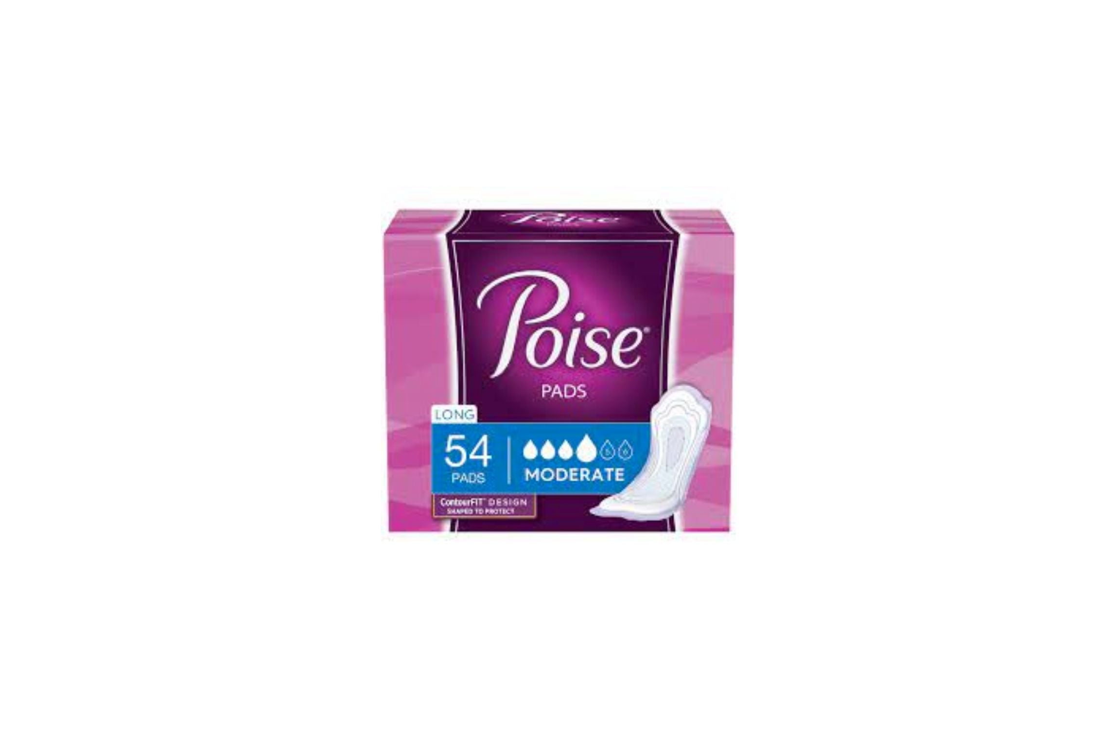 Pad Bladder Control Pad Poise Long, 108/CS