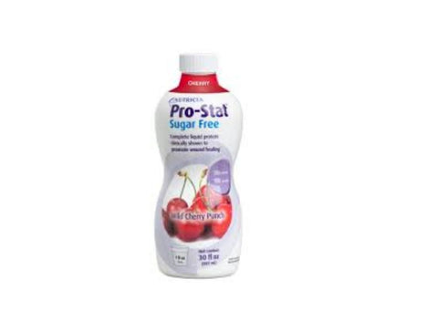 Pro-Stat (Sugar Free) Wild Cherry, Complete Liquid Protein 30 Oz / Bottle