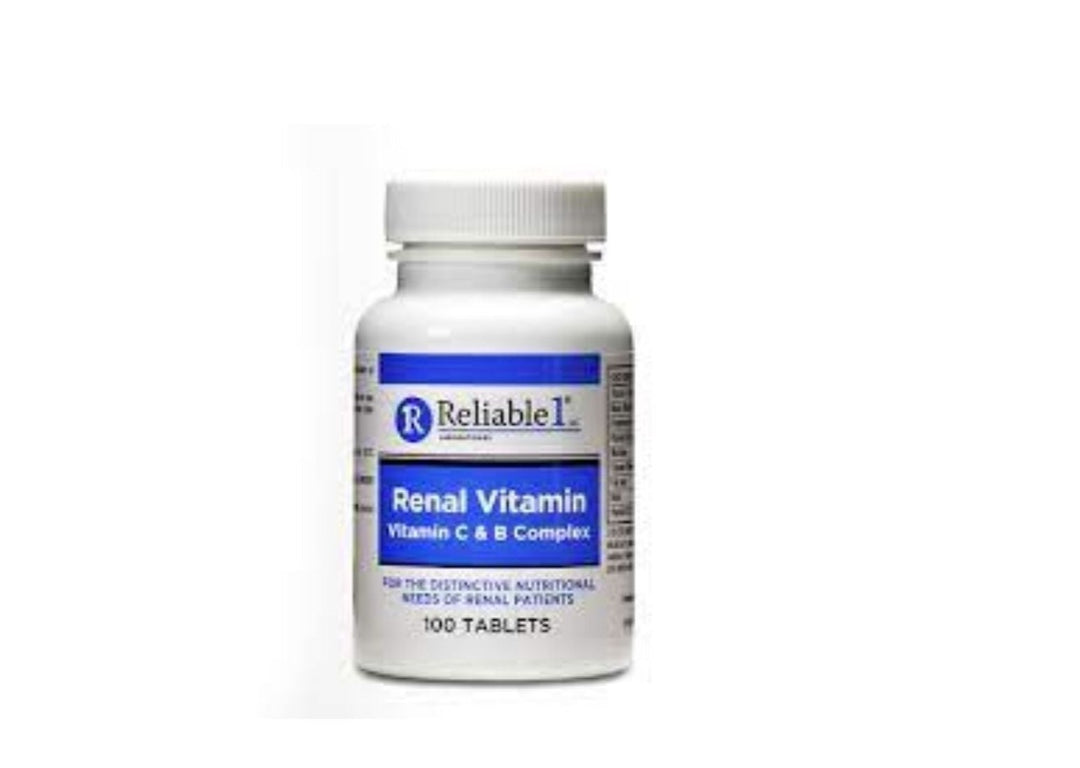 RENAL VIT C&B Complex Tab 100CT (Nephro Vit) – Beachwood Medical Supplies
