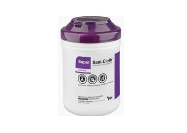 Super Sani-Cloth  Wipes,160/Canister (purple)
