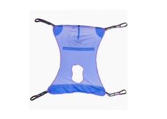 Sling, Full Body, Mesh X-Large with commode opening