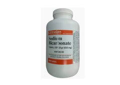Sodium Bicarbonate 650 MG Antacid, 1000 Tablets per Bottle