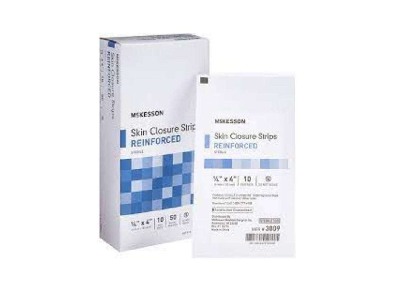 Steri-Strips SECURE Skin Closure, 1/4" X 4", 50 / Box..