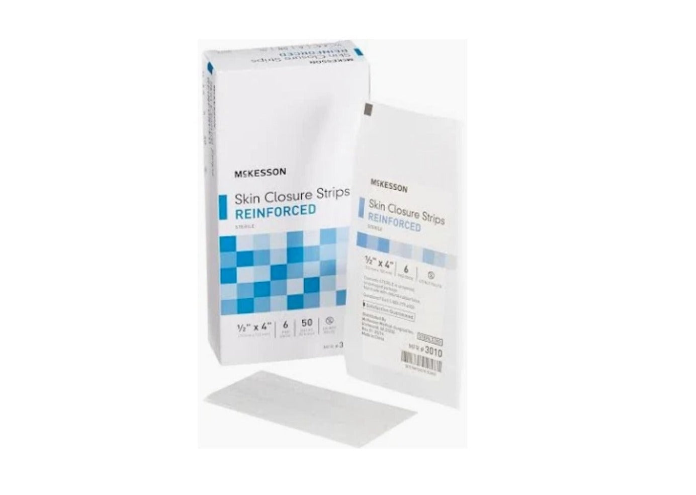 Steri-Strips Skin Closure, 1/2" X 4", 50 per Box..