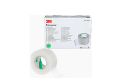 Tape, Clear Transparent Surgical Tape, 1" X 10 Yards, 12/BOX