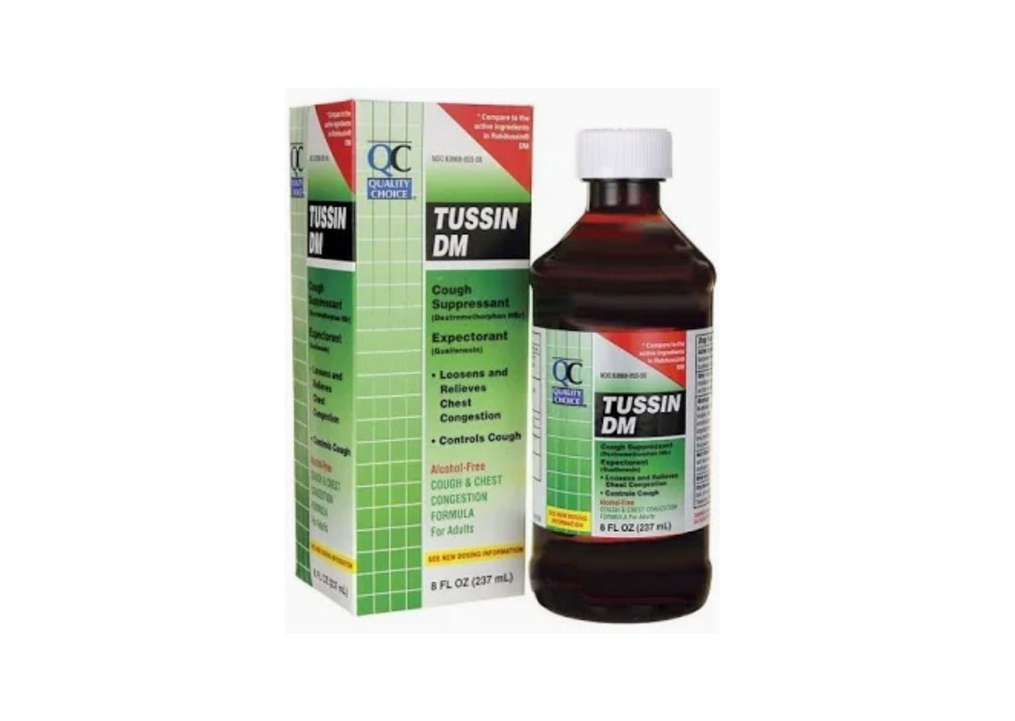 Tussin DM (Robitussin DM),  4 Fl Oz per Bottle