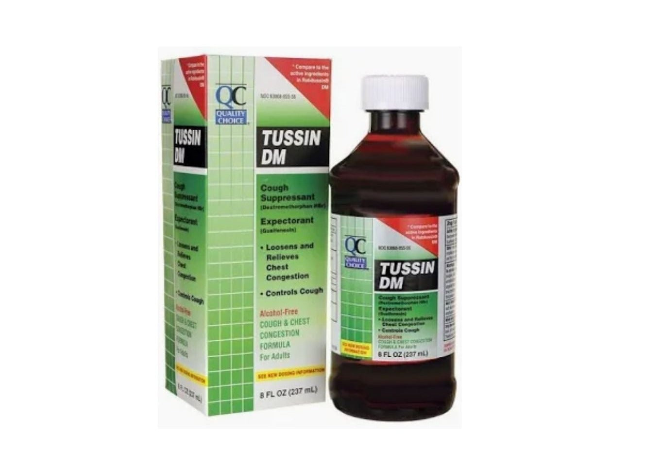 Tussin DM (Robitussin DM), 8 Fl Oz per Bottle