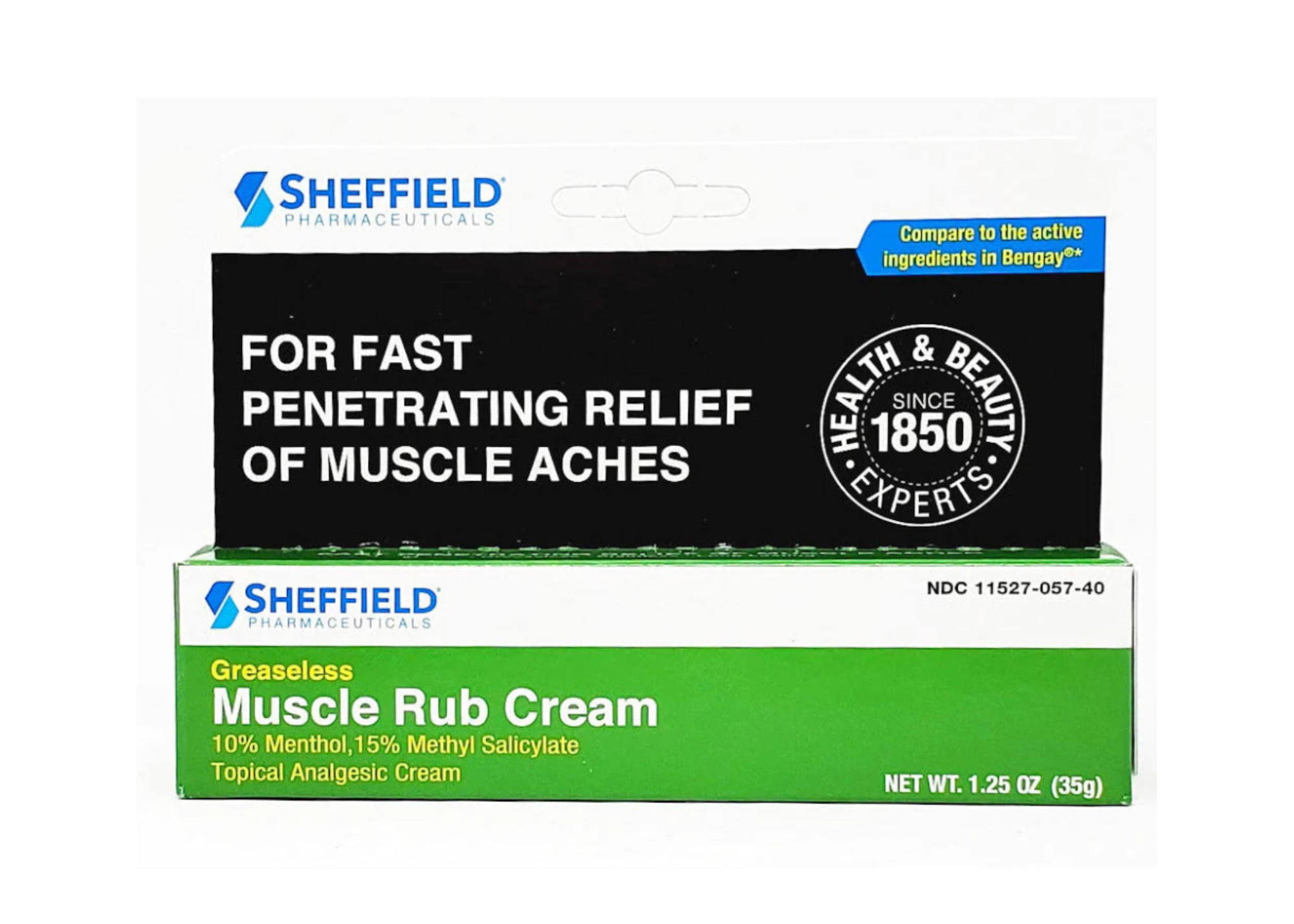 Muscle Rub cream (Bengay), 1.25 Oz