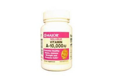 Vitamin A, 10,000 IU, 100 Soft gels per Bottle