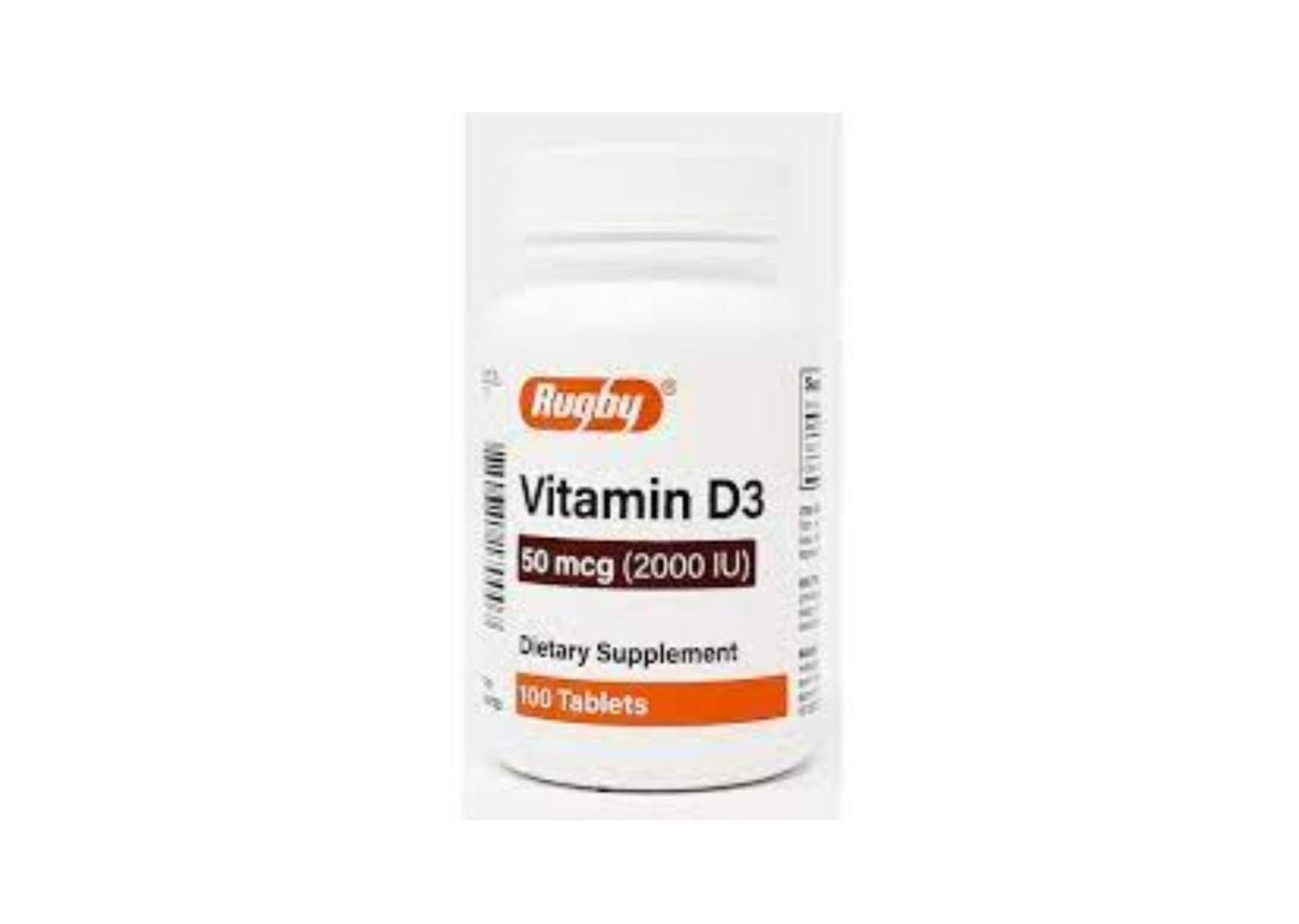 Vitamin D3, 2000 IU, (50mcg), 100 TAB
