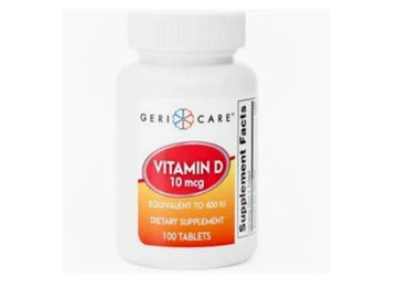 Vitamin D3, 400 IU, 100 Tablets per Bottle