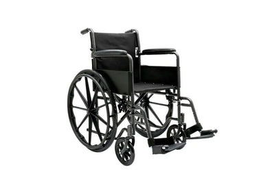 Wheelchair 18" Standard with foot rests