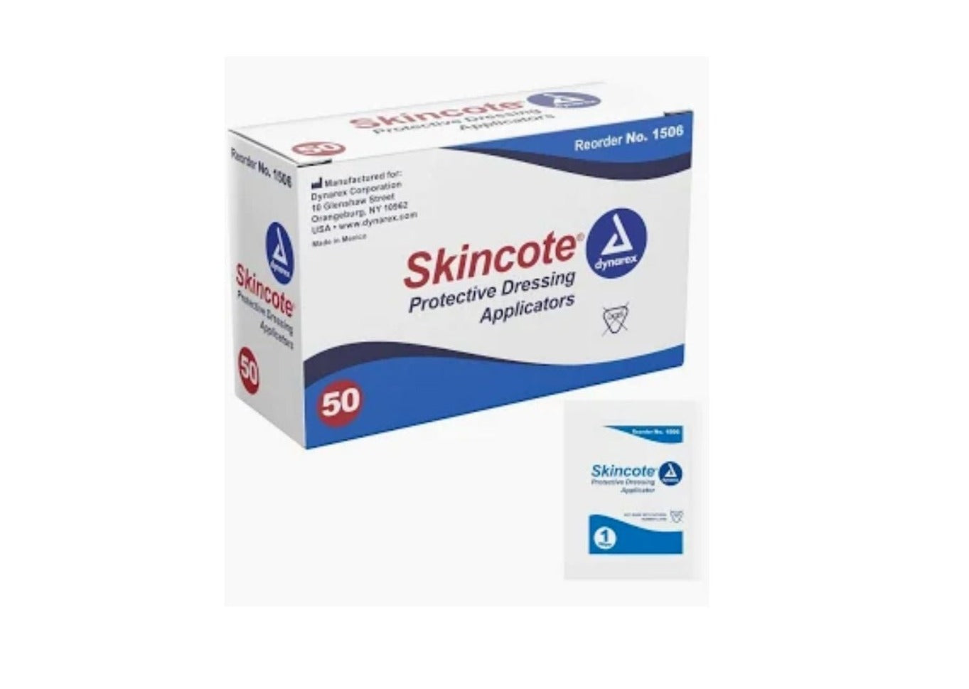 Wipes Protective Wipes/ Skincote, Dynarex, 50/Box
