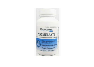Zinc Sulfate, 220 MG, 100 Capsules